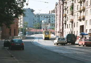 Обновление транвайного пути (2001 год)